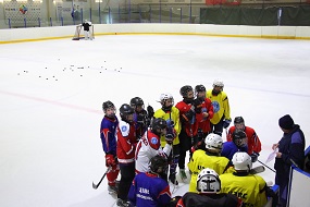 Предсезонная подготовка юниорской команды по хоккею с шайбой «ЦЗВС-2006»