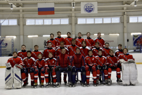 Серебряные призеры первенства Сибирского Федерального округа по хоккею с шайбой среди юношей в возрасте до 13 лет сезона 2021-2022 (группа А) 