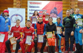 Золотая медаль на чемпионате Сибири и Дальнего Востока по лыжным гонкам