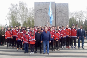 Спортсмены «ЦЗВС» почтили память сибирякам - участникам Великой Отечественной войны