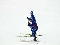 Новогодние соревнования лыжников ЦЗВС