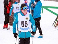 Новогодние соревнования лыжников ЦЗВС