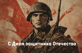 Поздравляем с Днём защитника Отечества!