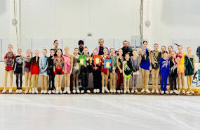 Торжественное открытие Кубка «Центра зимних видов спорта» имени Святого благоверного князя Александра Невского по фигурному катанию