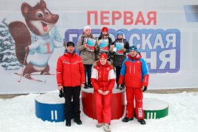 «Лыжня юных» – соревнования самых маленьких лыжников ЦЗВС