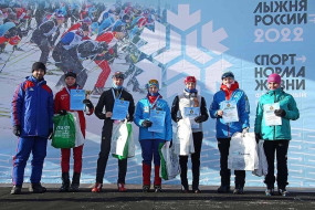 XXXX открытая Всероссийская массовая лыжная гонка «Лыжня России» в Новосибирске