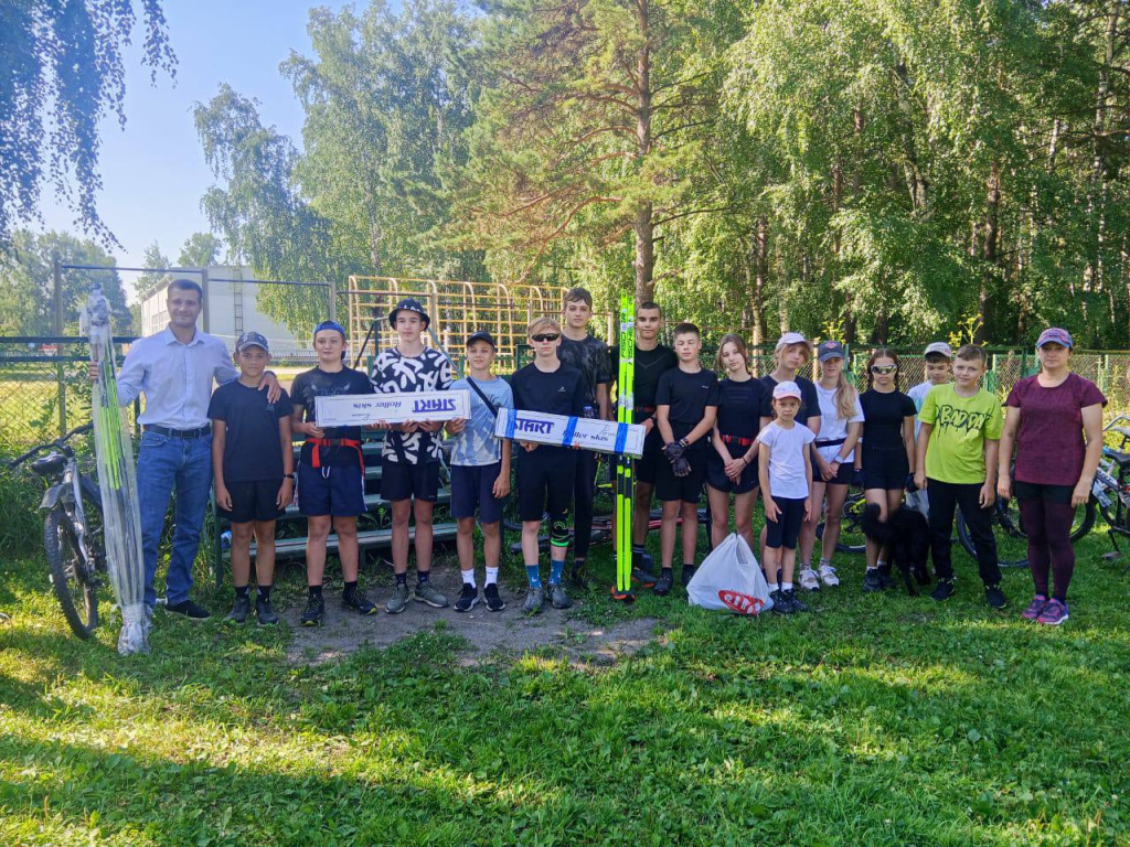 Поддержка лыжного спорта от депутата Совета депутатов Новосибирска Любавского Андрея