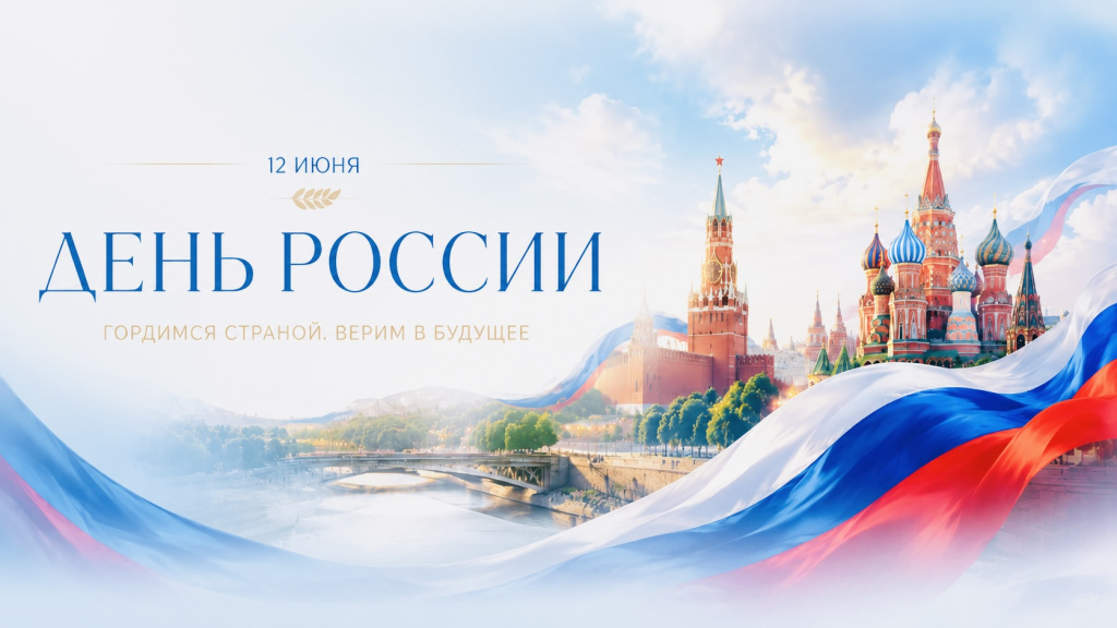 Поздравляем с Днём России! Поздравляем с Днём России!