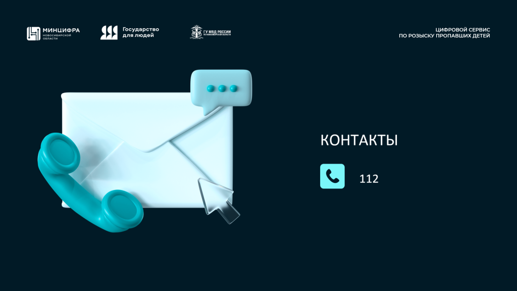 Новосибирская область: цифровые технологии в помощь розыску пропавших детей