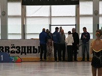 Открытие первенства Новосибирска по фигурному катанию